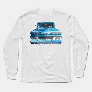 1960 Chevrolet Apache 10 Stepside Pickup Truck Long Sleeve T-Shirt